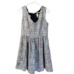 QMack Multicolor Tweed Mini Dress
